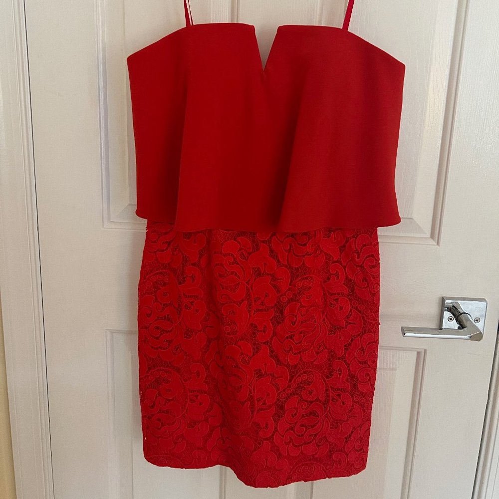 Strapless Aqua Dress